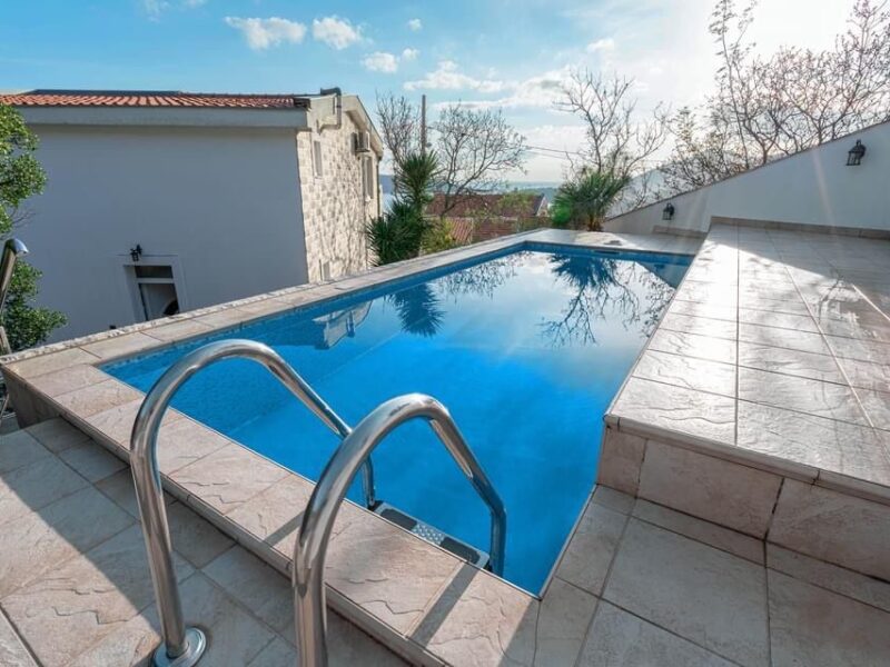 A Luxurious Three-Story Villa with Pool in Tranquil Bečići, Budva, Montenegro