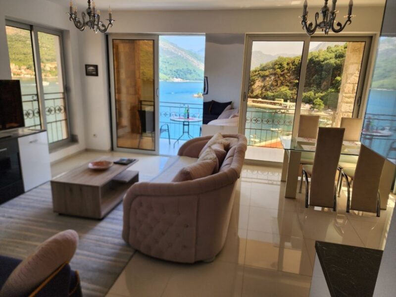 Luxury Seaside Apartment for Sale in Lepetane, Tivat, Montenegro Real Estate