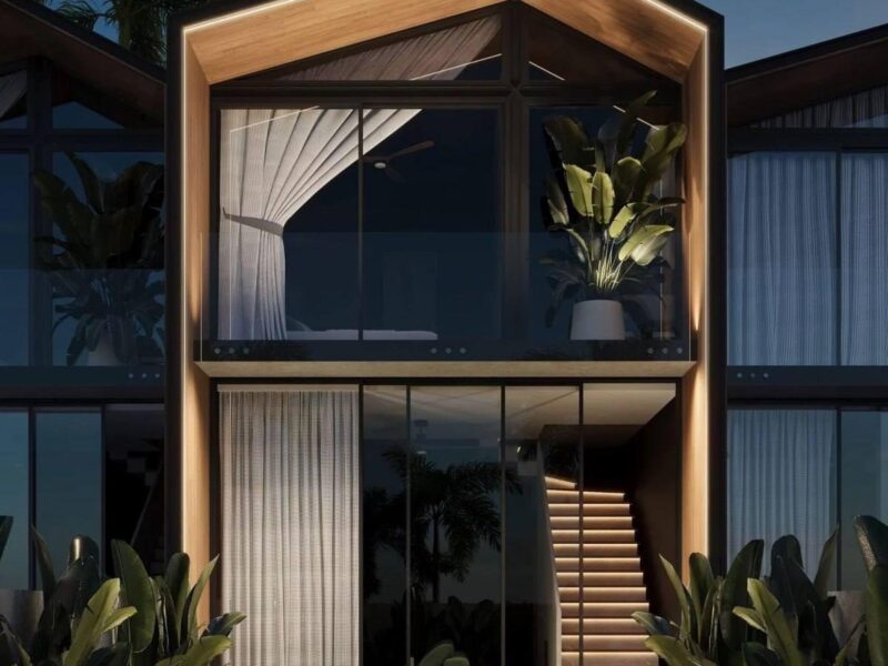 Bali: Two-Story Ocean View Villas Just Minutes from Melasti Beach.