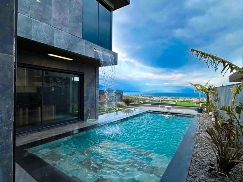 Luxurious Modern Villa in Turkey 🇹🇷 Kuşadası – Stunning Aegean Sea Views and Premium Amenities