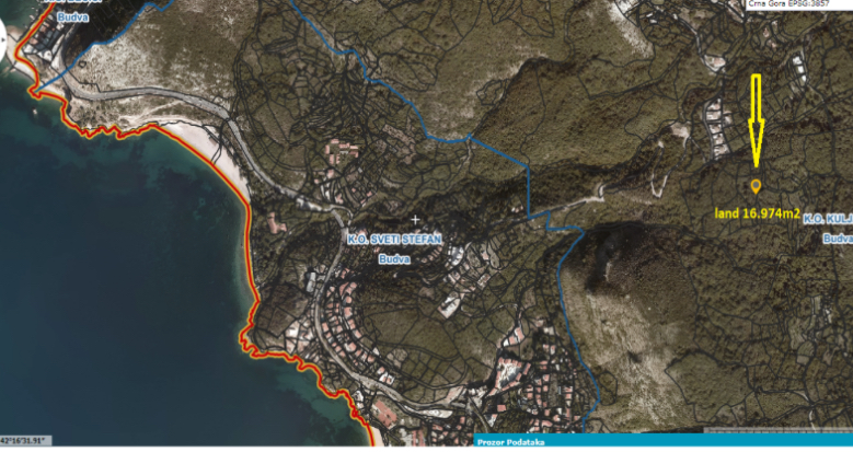 Exclusive Building Plot in Montenegro 🇲🇪 Kuljace, Budva: A Prime Investment Opportunity with Panoramic Sea Views