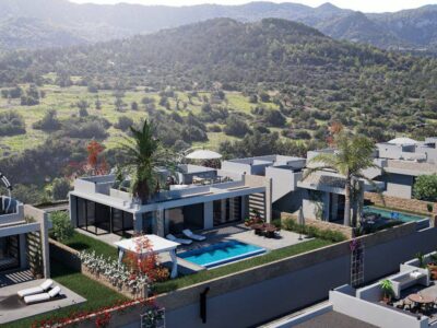 Luxury Sea and Mountain View Villas in Bahceli, Cyprus – Now Available for Purchase