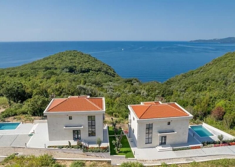 🌟 For Sale: Stunning New Villas with Panoramic Sea Views in Reževići, Montenegro 🇲🇪 🌟