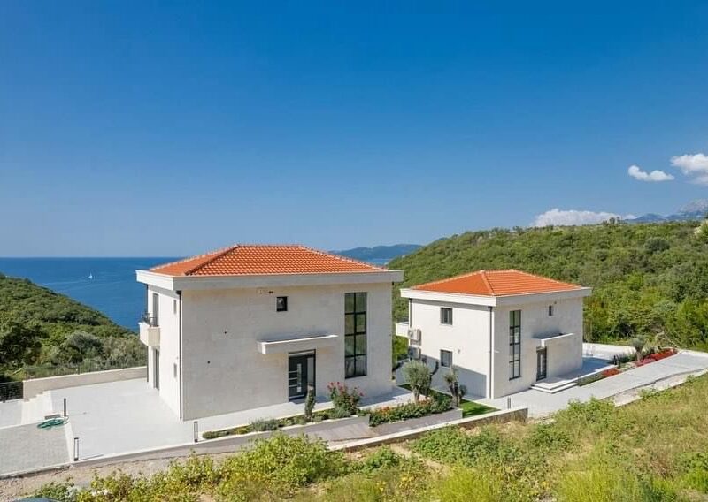 🌟 For Sale: Stunning New Villas with Panoramic Sea Views in Reževići, Montenegro 🇲🇪 🌟