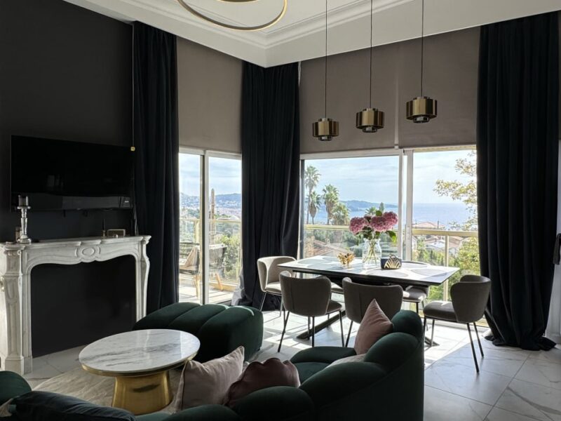 ★ ★ ★ ★ ★ Panoramic Sea-View luxury Apartments in Nice, France 🌊🇫🇷