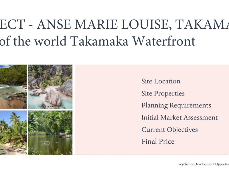 Seychelles 🇸🇨 Waterfront Legacy Project – 320 Acres of Development Potential