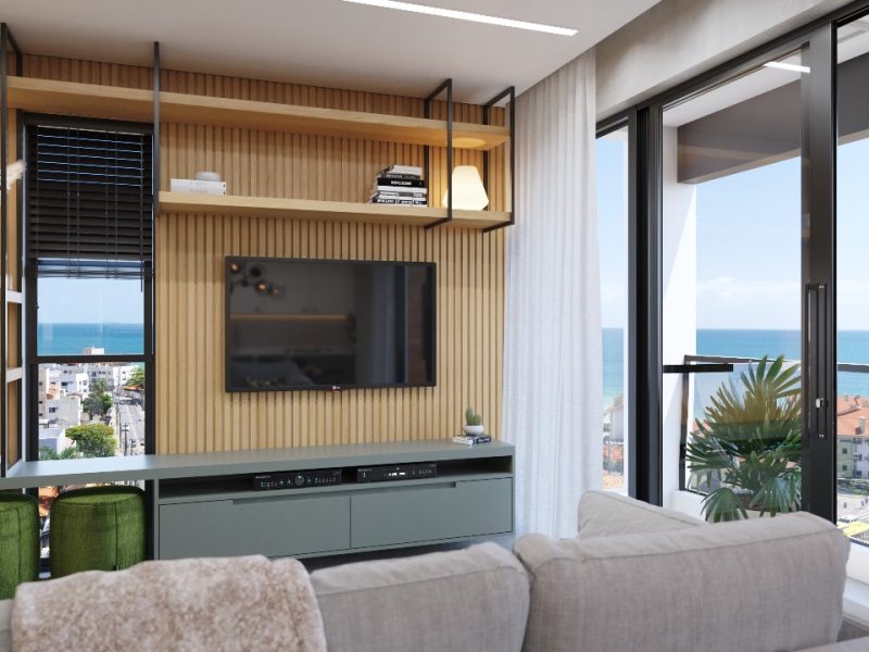 Pool OceamView at 80mts sea in Ingleses Beach-FLORIANÓPOLIS-BRAZIL-Financing Ap 2suites