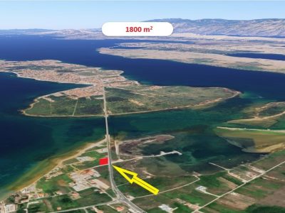 Attractive building plot Privlaka (Zadar) Croatia